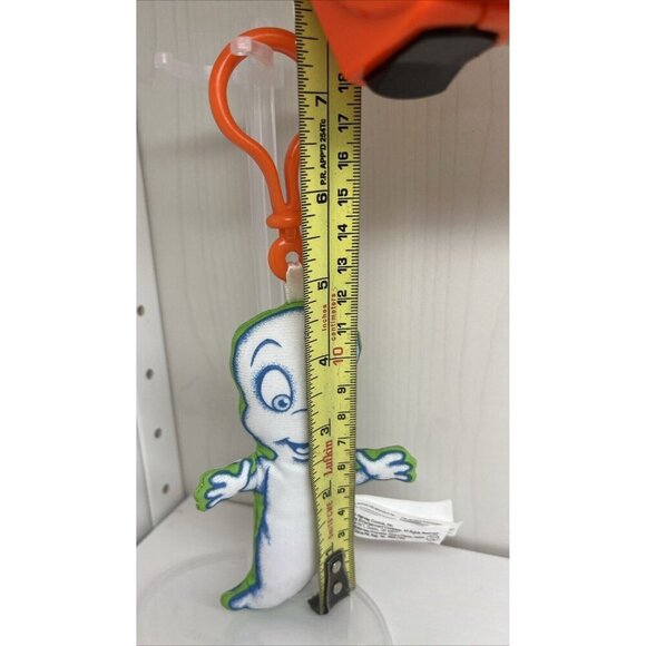 Wendy’s Kids Meal Toy Casper the Friendly Ghost Glow In Dark Keychain Clip 2001 - Picture 10 of 11